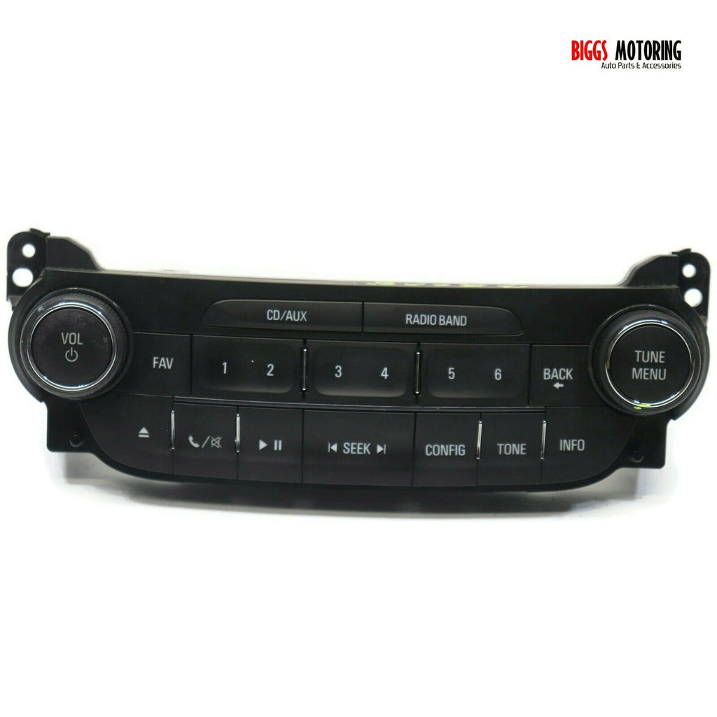 2014-2016 Chevy Malibu Radio Control Panel 23430066