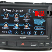 2008-2010 Toyota Highlander Navigation Radio Cd Player Touch Screen 86120-48F30