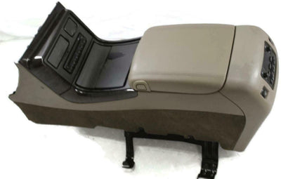 03-06 Yukon Denali Tan Color Center Console W/Sub Tahoe Gm Sierra Denali - BIGGSMOTORING.COM