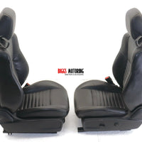 2011-2014 Dodge Challenger Front Seat Set Leather black