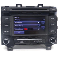 2015-2017 Hyundai Sonata Radio Stereo Cd Player 96180-C20004X