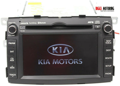 2011-2013 Kia Sorento Navigation Radio Cd Player Display Screen 96560-1U000