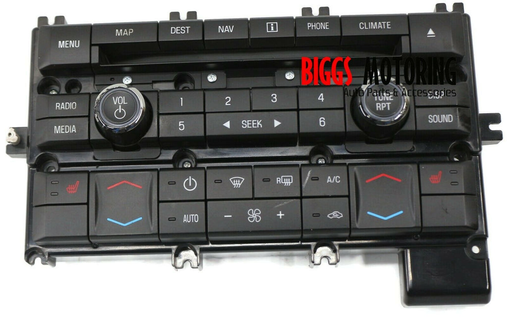 2010-2012 Ford Flex Radio Face Climate Control Panel AA8T-18A802-BA