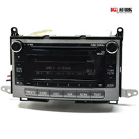 2010-2012 Toyota Venza Radio Stereo Cd Player 86120-0T090