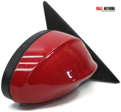 2006-2008 BMW 325i Passenger Right Side Power Door Mirror Red - BIGGSMOTORING.COM