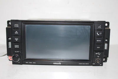 2008-2010 DODGE JEEP CHARGER RER MyGig LOW SPEED SIRIUS RADIO NAVIGATION PLAYER