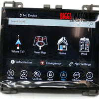 17-18 Dodge Charger Challenger RAM 8.4 UAQ NAV Radio  Display Screen 68274757AH - BIGGSMOTORING.COM