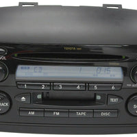 2004-2006 Toyota Sienna 16862 Radio Stereo Cassette Cd Player 86120-AE011 - BIGGSMOTORING.COM