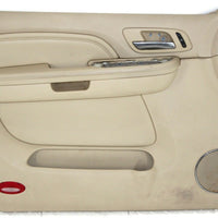 2007-2009 Chevy Tahoe Suburban Driver Left Side Door Panel Beige