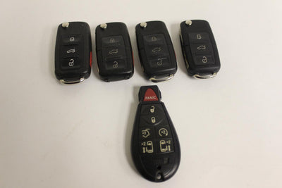 Lot Of 5 Volkswagen Key Fob Remotes Smart Keys Flip Key