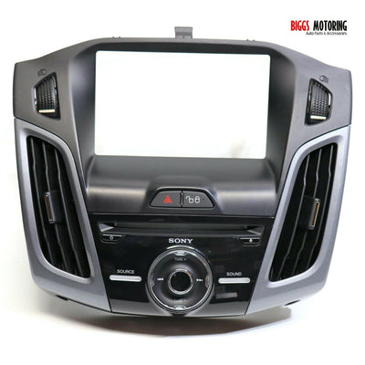 2012-2017 Ford Focus Sony Dash Radio Bezel Panel BM51-18835-DAW