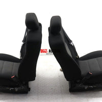 1999-2010 Factory OEM Used Ford F250 F350 Super Duty Extended Cab Front Seats - BIGGSMOTORING.COM