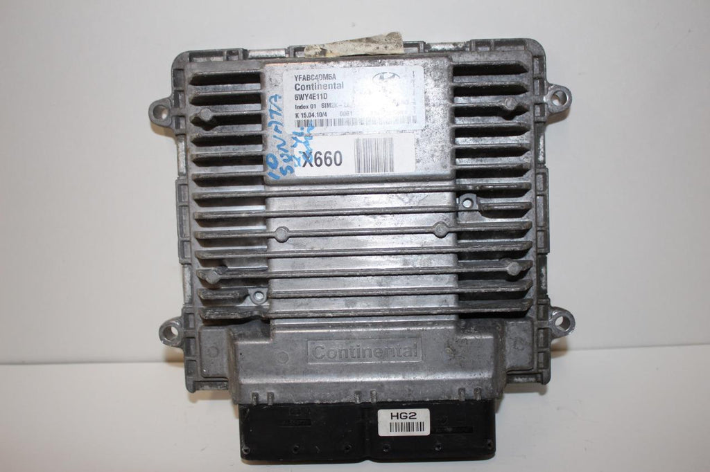 2010-2012 Hyundai Sonata  Ecu Engine Control Module 39101-2G660