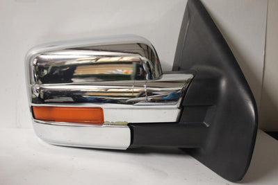 2009-2014 FORD F150 PICK UP PASSENGER SIDE RIGHT SIDE POWER DOOR MIRROR CHROME