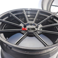 20" 21" FORGIATO TECNICA TEC 2.4 Ferrari F12 Wheels 3peice (NEEDS TO BE RE-FINISHED)