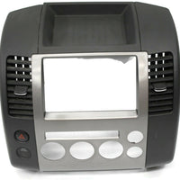 2005-2007 Nissan Pathfinder Center Dash Radio Climate Control Bezel 68260 EA410 - BIGGSMOTORING.COM