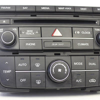 2014 HYUNDAI SONATA  NAVIGATION AM/ FM RADIO CD PLAYER W/ CLIMATE CONTROL