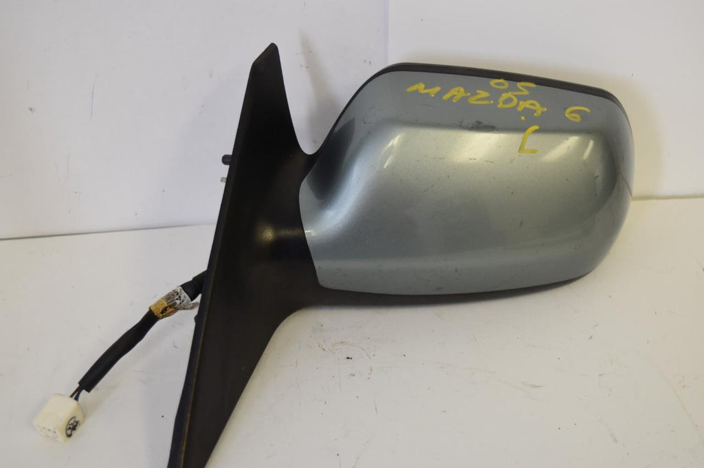 2003-2008 Mazda 6 Light Blue Left Driver Side Mirror - BIGGSMOTORING.COM