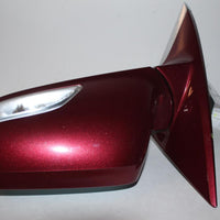 2009-2012 ACURA RL  DRIVER LEFT SIDE POWER DOOR MIRROR RED