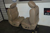 09-15 Dodge Ram Power Tan Leather Heat Air Cooled Driver Seat Complete W/ Track - BIGGSMOTORING.COM