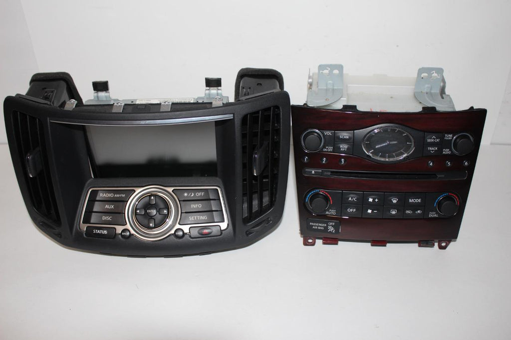 2010-2013 NISSAN MAXIMA INFINITI G37 RADIO FACE MECHANISM DISPLAY SREEN