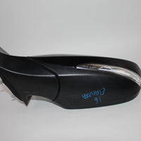 2014-2016 HYUNDAI ELANTRA DRIVER LEFT SIDE POWER DOOR MIRROR BLACK