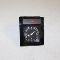 2012 15 VOLKSWAGEN PASSAT DASH CLOCK & EMERGENCY FLASHER  BUTTON