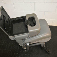 1999-2010 FORD F250 F350 FRONT JUMP SEAT GREY LEATHER 08-10 STYLE - BIGGSMOTORING.COM