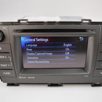 2011-2014 TOYOTA PRIUS GPS NAVIGATION XM RADIO TOUCH SCREEN CD PLAYER 57032