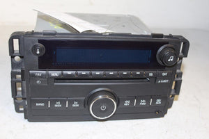 CHEVY IMPALA 2009 RADIO AM/FM AUX INPUT CD PLAYER 25980720