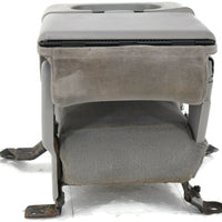 1999-2010 Ford F250 Center Console Jump Seat  W/ Storage Gray - BIGGSMOTORING.COM