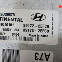 2016-2018 Hyundai Elantra Engine Control Computer Module 39172-2EFC0