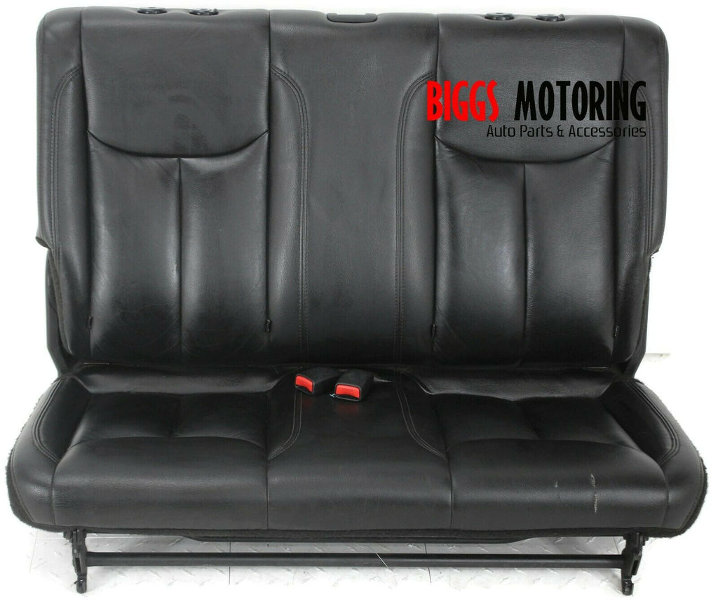 2011-2017 Jeep Wrangler 2nd Rear Back Seat Black Leather