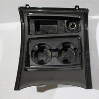 01-02Denali Console Mounted Cup Holder Wood Grain Grey - BIGGSMOTORING.COM