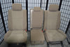 2007-2013 Toyota Tundra 40/20/40 Front Seats W/ Airbag Manual Tan Cloth Jumpseat