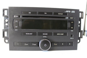 2007 -2012 CHEVROLET  AM/FM RADIO STEREO AUDIO MP3 CD PLAYER  96 652 403