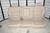 14-18 Silverado Sierra Tan Leather Rear Seat Crew Cab W/ Cup Holder 60/40 Fold - BIGGSMOTORING.COM