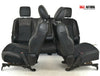 2013-2018 Dodge Ram Front & Rear Left & Right Leather Seat Set Black