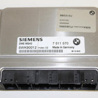 2001-2002 BMW 325i Engine Computer  Control Module ECU 7511570 - BIGGSMOTORING.COM