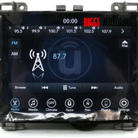 15-20  Dodge Chrysler JEEP Ram SRT UAQ Navigation Radio 68274757AD CARPLAY ANDRI - BIGGSMOTORING.COM