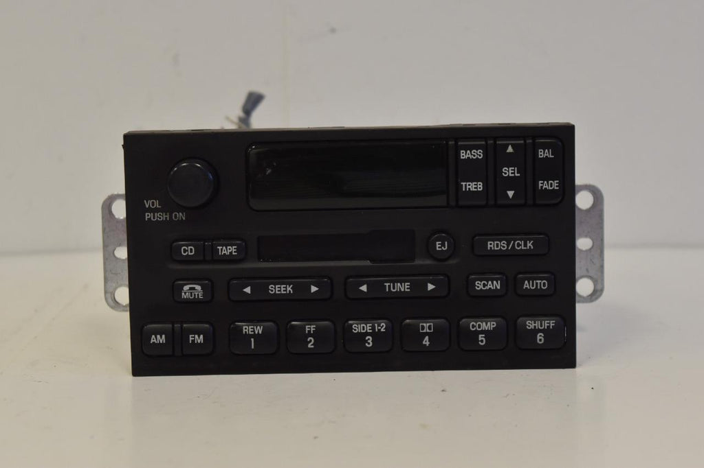 2000-2002 Mercury Villager Stereo Radio Cassette Cd Player Yf5F-18C870-Ba - BIGGSMOTORING.COM