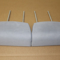 2004-2007 Toyota Highlander 2Nd Row Rear Seat Head Rest  Set Gray Oem - BIGGSMOTORING.COM