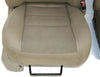 1999-2010 Ford F250 Passenger & Driver Side Front Seat Tan Cloth - BIGGSMOTORING.COM