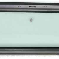 1997-2006  Jeep Wrangler Front Windshield Glass & Frame Silver - BIGGSMOTORING.COM