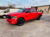 2018 Ram 1500 Crew Cab 3.6L 4X4 Red 8.4 Touch screen 5.7 bed liner many upgrades