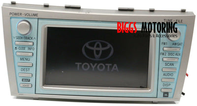 2007-2009 Toyota Camry JBL Navigation Radio Cd Player 86120-06390