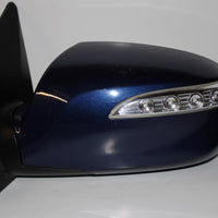 2010-2015 HYUNDAI TUCSON DRIVER LEFT SIDE POWER REAR VIEW DOOR MIRROR BLUE