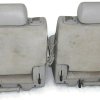 2007-2014 Chevy Tahoe Yukon Passenger & Driver Side 3rd Row Seats Gray Leather