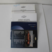 2007 Chevrolet Avalanche Owners Manual & Navigation Set