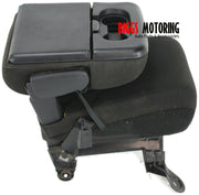 1999-2009 Ford F250 F350 Super Duty Center Console Jump Seat Black - BIGGSMOTORING.COM